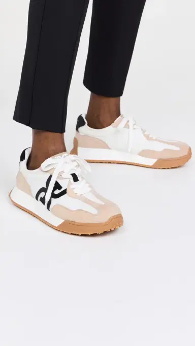 Sam Edelman Langley 3 Sneakers White/Tan/Black 5 | Thumbnail 3