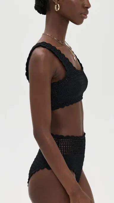 BEACH RIOT Andy Bikini Top Black | Thumbnail 4 BEACH RIOT Andy Bikini Top Black | Thumbnail 4