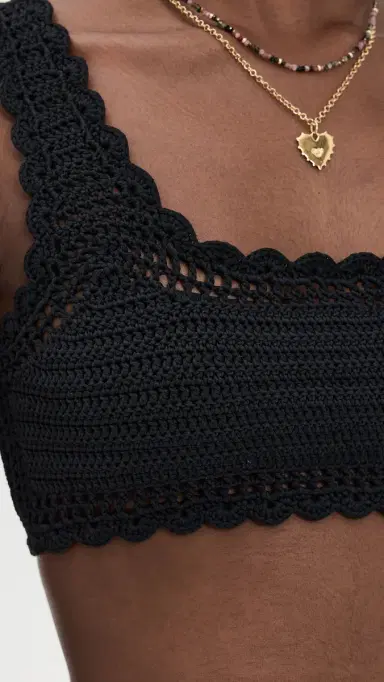BEACH RIOT Andy Bikini Top Black | Thumbnail 6 BEACH RIOT Andy Bikini Top Black | Thumbnail 6