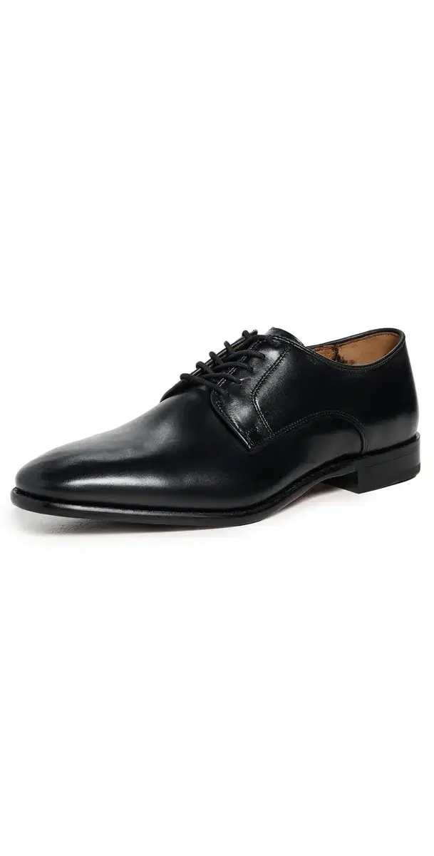 Smith Leather Lace Up Derbies Black