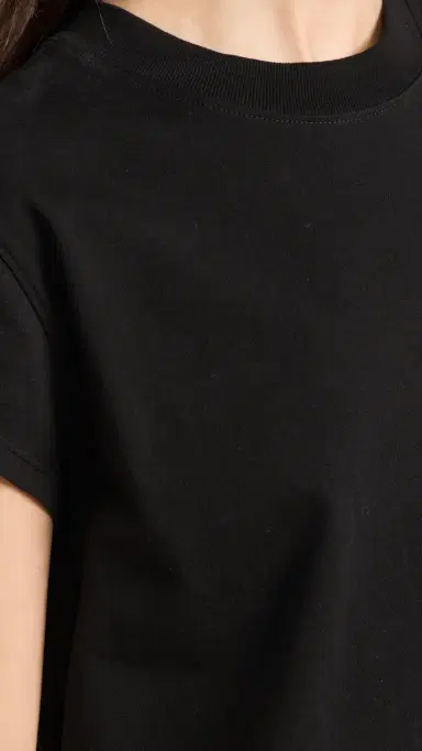 AGOLDE Bryce Cap Sleeve Tee Black M | Thumbnail 6