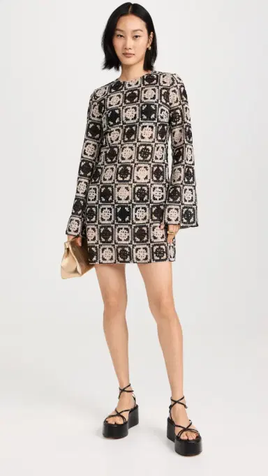 La DoubleJ Mini upremes wing Dress Mini Tiles Macrame | Thumbnail 5 La DoubleJ Mini upremes wing Dress Mini Tiles Macrame | Thumbnail 5