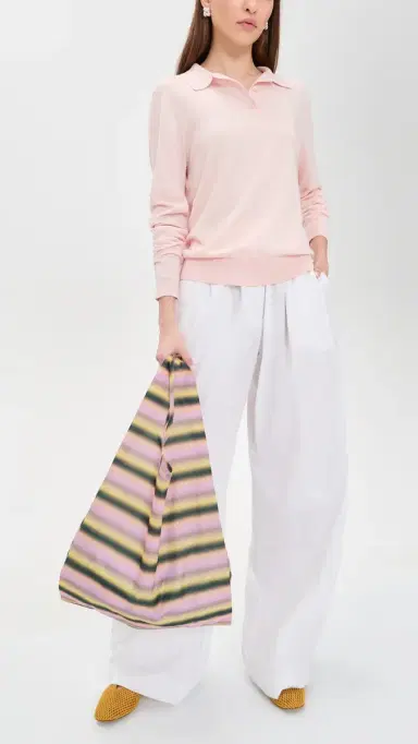 BAGGU Standard Baggu Set of 3 Gradient Stripe One Size | Thumbnail 3 BAGGU Standard Baggu Set of 3 Gradient Stripe One Size | Thumbnail 3
