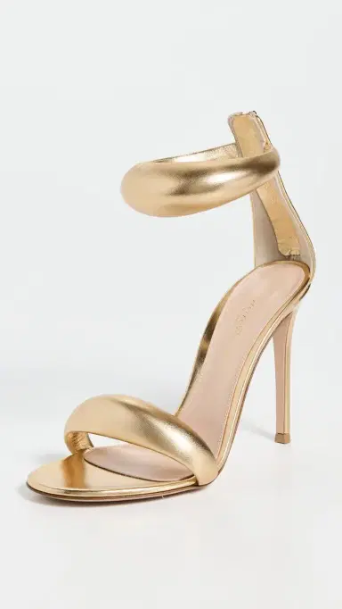 Gianvito Rossi Bijoux Nappa Silk Sandals Mekong | Thumbnail 2