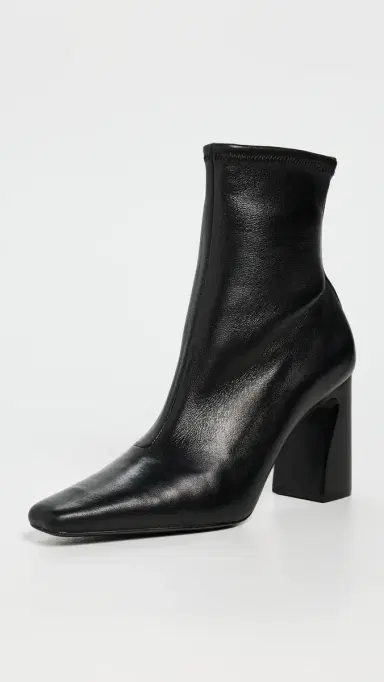 Loeffler Randall Chloe Stretch Ankle Boots Black | Thumbnail 2