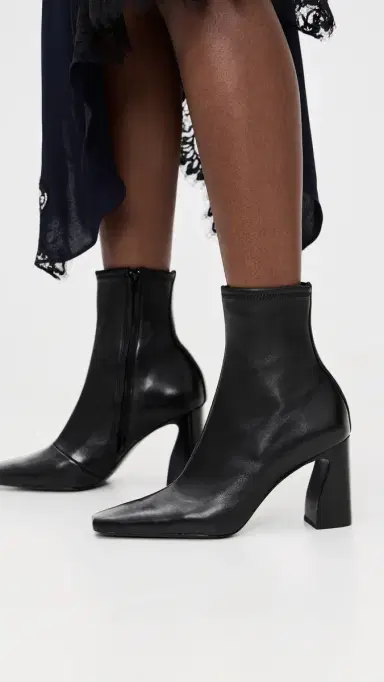 Loeffler Randall Chloe Stretch Ankle Boots Black | Thumbnail 3