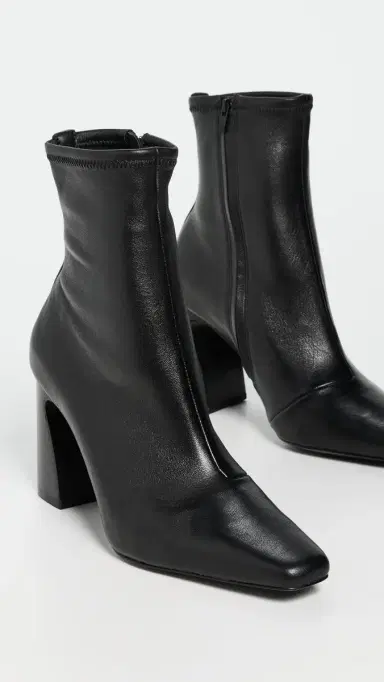 Loeffler Randall Chloe Stretch Ankle Boots Black | Thumbnail 5