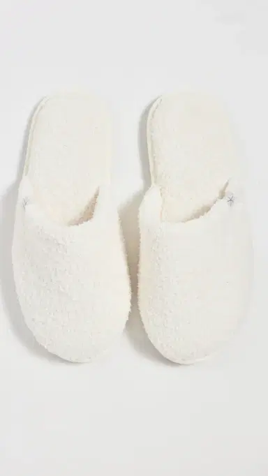 Barefoot Dreams CozyChic Unisex Slippers Cream | Thumbnail 5