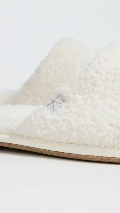 Barefoot Dreams CozyChic Unisex Slippers Cream | Thumbnail 6