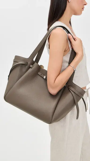 Tory Burch Romy Tote Wild Mushroom | Thumbnail 3