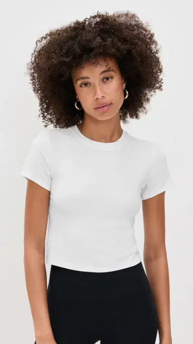 Beyond Yoga Featherweight Cropped Tee | Thumbnail 2 Beyond Yoga Featherweight Cropped Tee | Thumbnail 2