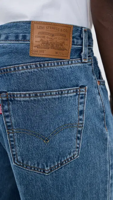 Levi's 568 Loose Straight Jeans Blue Essentials 31 | Thumbnail 6