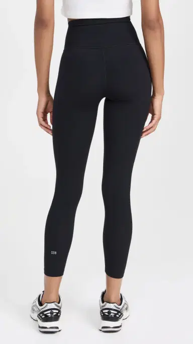 Splits59 Airweight High Waist Cropped Leggings Black L | Thumbnail 3