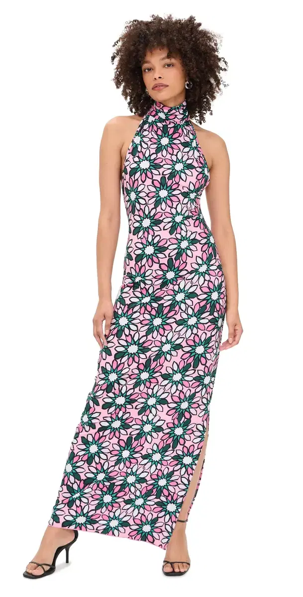 Eywasouls Malibu Montana Maxi Dress Meadow Margarita