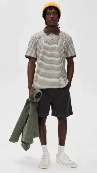 Carhartt WIP Reynold Shorts 7 Shale | Thumbnail 5