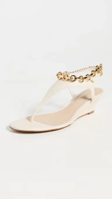 Schutz Lys Wedges Sugar White | Thumbnail 2