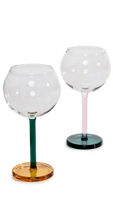 Sophie Lou Jacobsen Bilboquet Wine Glass Set | Thumbnail 1