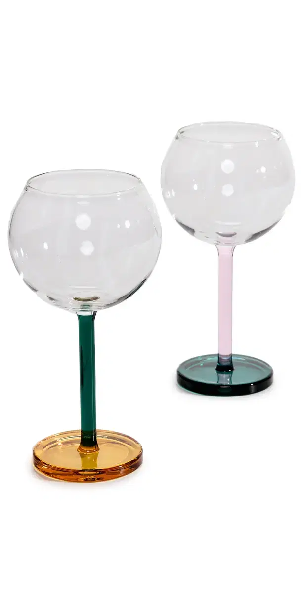 Sophie Lou Jacobsen Bilboquet Wine Glass Set