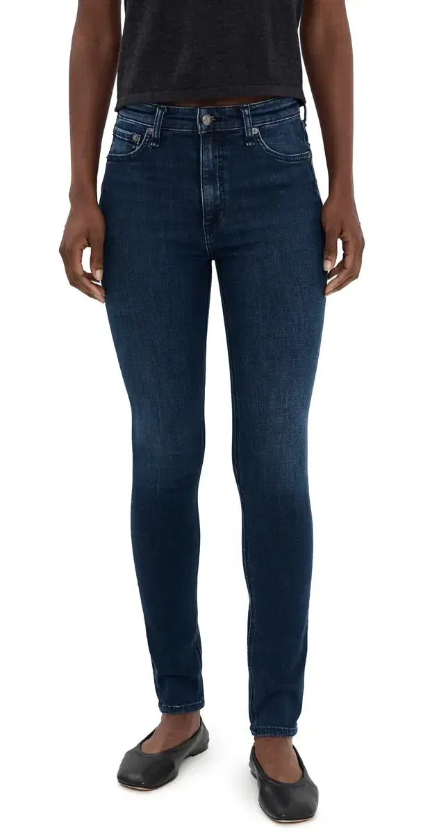 Flexi Nina High Rise Full Length Skinny Jeans Lulu