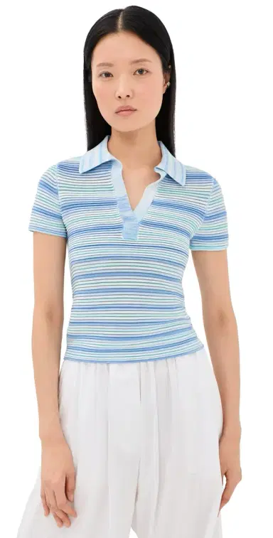 Simkhai Paxton Knit Polo | Thumbnail 1 Simkhai Paxton Knit Polo | Thumbnail 1