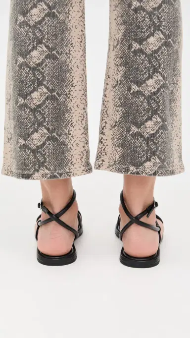 Loeffler Randall Noor Strappy Sandals Black 8 | Thumbnail 4
