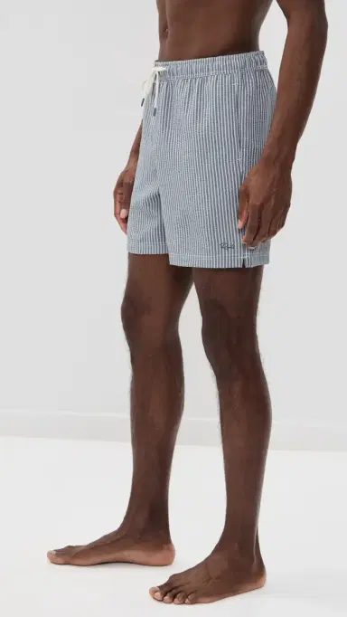 RAILS La Brea wim Shorts 5 Navy Deck tripe | Thumbnail 4