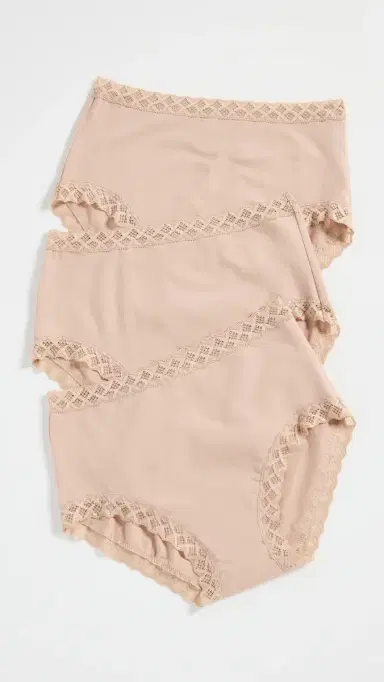 Natori Bliss Full Briefs 3 Pack Cafe | Thumbnail 2 Natori Bliss Full Briefs 3 Pack Cafe | Thumbnail 2