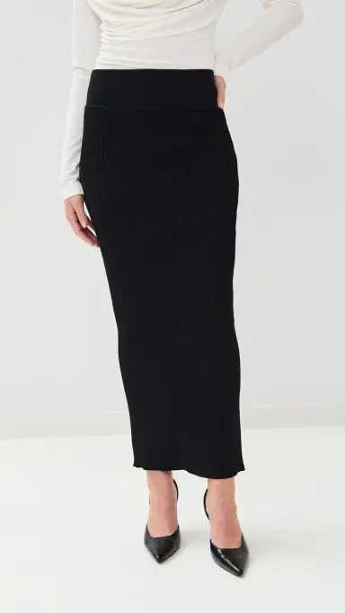 Wardrobe.NYC WARDROBE. NYC Matte Column Skirt | Thumbnail 2 Wardrobe.NYC WARDROBE. NYC Matte Column Skirt | Thumbnail 2