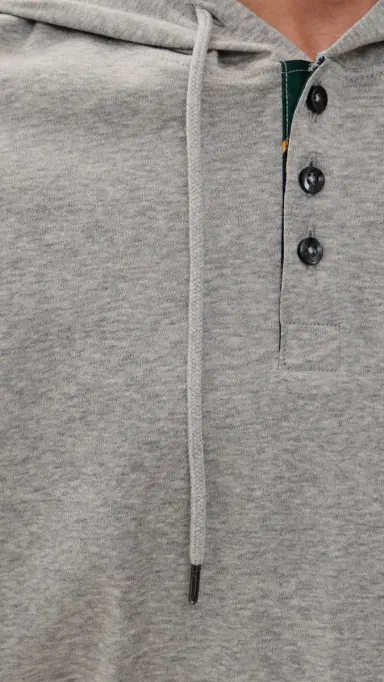 Polo Ralph Lauren Underwear Mercerized Cotton Hoodie Andover Heather | Thumbnail 6 Polo Ralph Lauren Underwear Mercerized Cotton Hoodie Andover Heather | Thumbnail 6