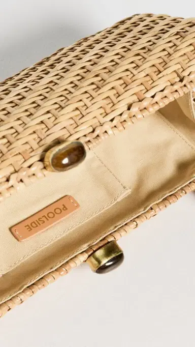 Poolside Bags The Nantucket Clutch Natural One Size | Thumbnail 6 Poolside Bags The Nantucket Clutch Natural One Size | Thumbnail 6