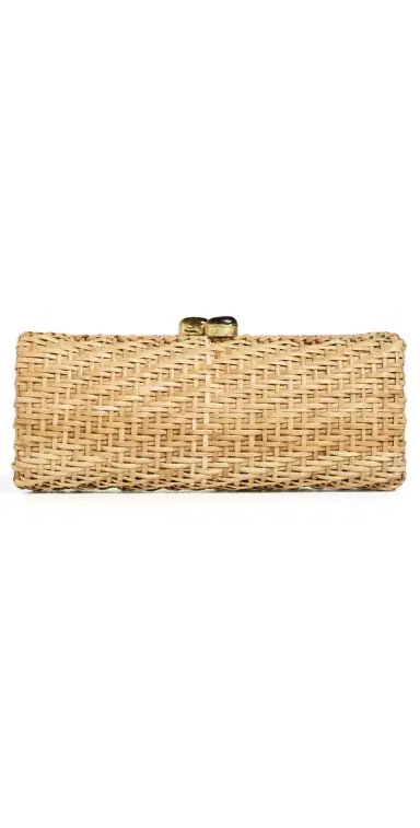 Poolside Bags The Nantucket Clutch Natural One Size | Thumbnail 1 Poolside Bags The Nantucket Clutch Natural One Size | Thumbnail 1