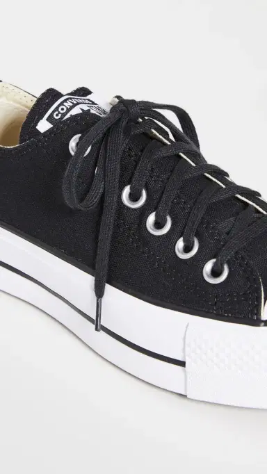 Converse Chuck Taylor All Star Lift Sneakers Black/White/White | Thumbnail 6