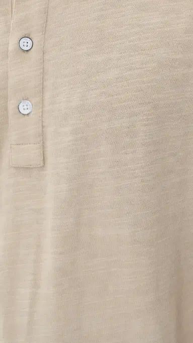 rag & bone Classic Flame Short Sleeve Henley Tee Taupe | Thumbnail 6 rag & bone Classic Flame Short Sleeve Henley Tee Taupe | Thumbnail 6