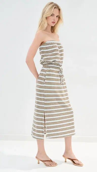 LE BOP Kai Dress ight Blue/Chocolate | Thumbnail 5 LE BOP Kai Dress ight Blue/Chocolate | Thumbnail 5