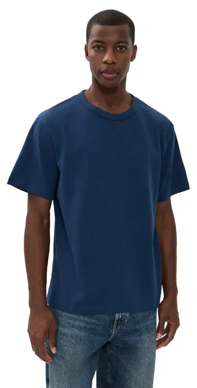 Power Goods Archive Tee Navy S | Thumbnail 1