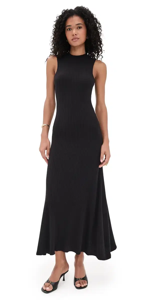 LE BOP leeveless Hattie Dress Black