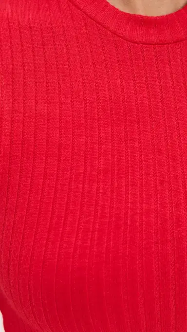 LE BOP Sleeveless Hattie Dress Crimson S | Thumbnail 6