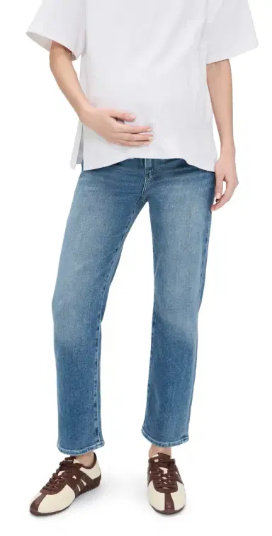 PAIGE Straight Leg Maternity Jeans | Thumbnail 1 PAIGE Straight Leg Maternity Jeans | Thumbnail 1
