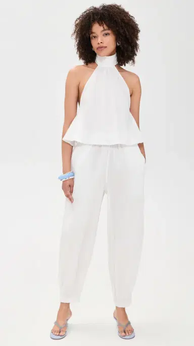 THE LINE BY K Tess Top White S | Thumbnail 5 THE LINE BY K Tess Top White S | Thumbnail 5