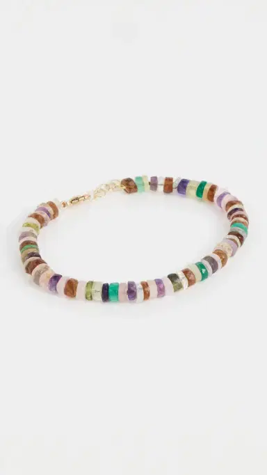 JIA JIA 14k Rainbow Gemstone Bracelet Multicolored | Thumbnail 2 JIA JIA 14k Rainbow Gemstone Bracelet Multicolored | Thumbnail 2