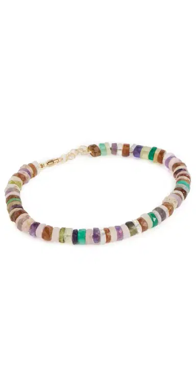 JIA JIA 14k Rainbow Gemstone Bracelet Multicolored | Thumbnail 1 JIA JIA 14k Rainbow Gemstone Bracelet Multicolored | Thumbnail 1