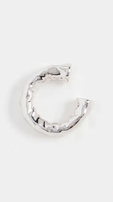 Jennifer Fisher Hailey Mini Ear Cuff Silver One Size | Thumbnail 2