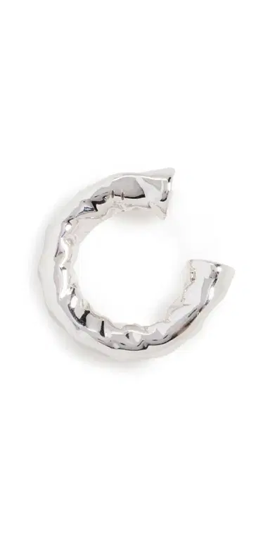 Jennifer Fisher Hailey Mini Ear Cuff Silver One Size | Thumbnail 1