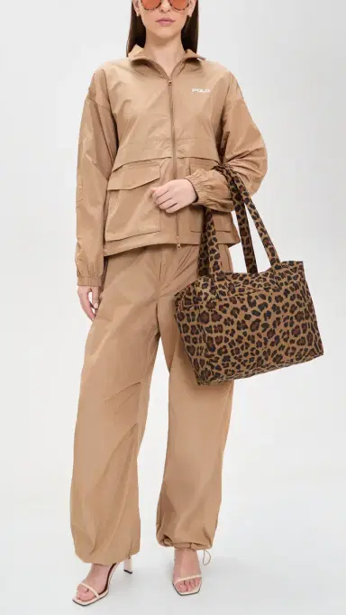 BAGGU Everyday Cloud Bag Leopard One Size | Thumbnail 3