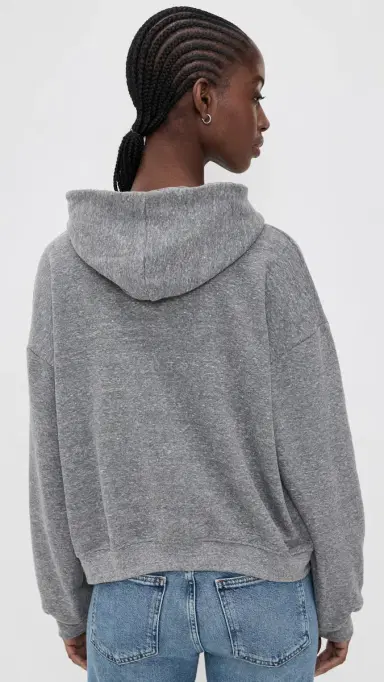 Sunny Somewhere NYC Heart Classic Hoodie Heather Grey XS | Thumbnail 3 Sunny Somewhere NYC Heart Classic Hoodie Heather Grey XS | Thumbnail 3