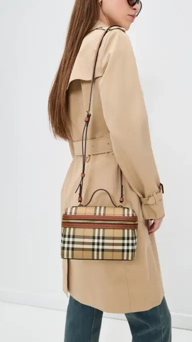 Burberry Vanity Case Vintage Check | Thumbnail 3