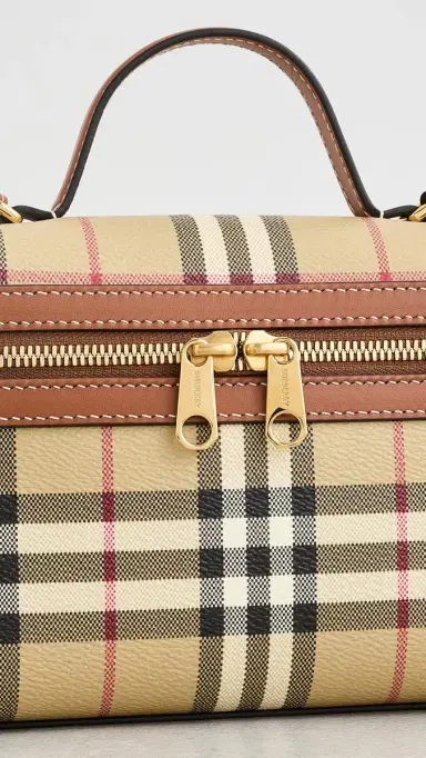 Burberry Vanity Case Vintage Check | Thumbnail 5