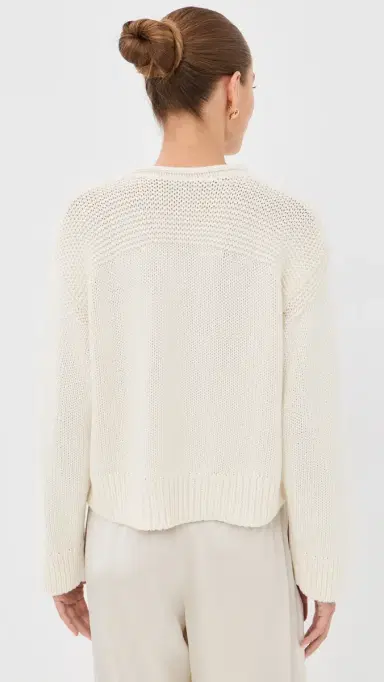 Sablyn Sutton Slouchy Pullover Gardenia | Thumbnail 3