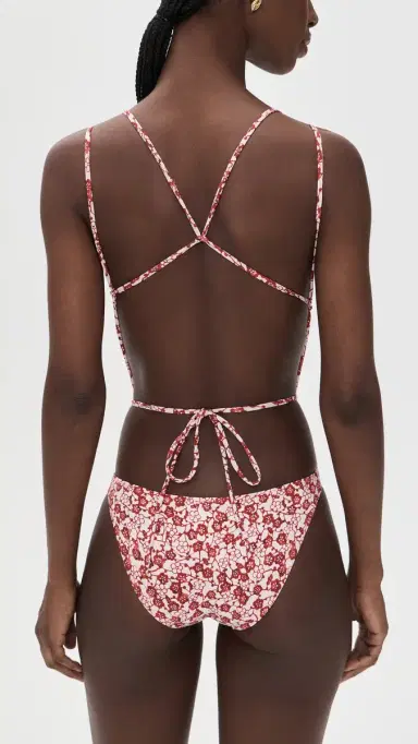 Isabel Marant Tenisia One Piece Red | Thumbnail 3