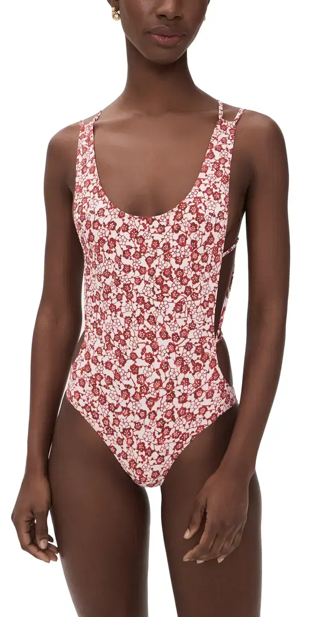 Isabel Marant Tenisia One Piece Red